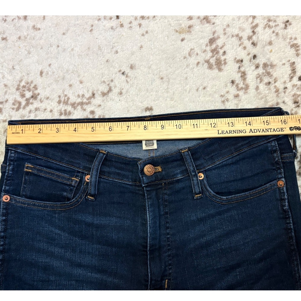 Madewell Jeans Women 30 Blue High Rise Skinny Dark Wash Stretch Denim Minimalist - Picture 5 of 8